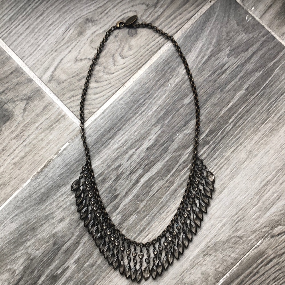 Kenny Ma Swarovski Crystal Chain Necklace